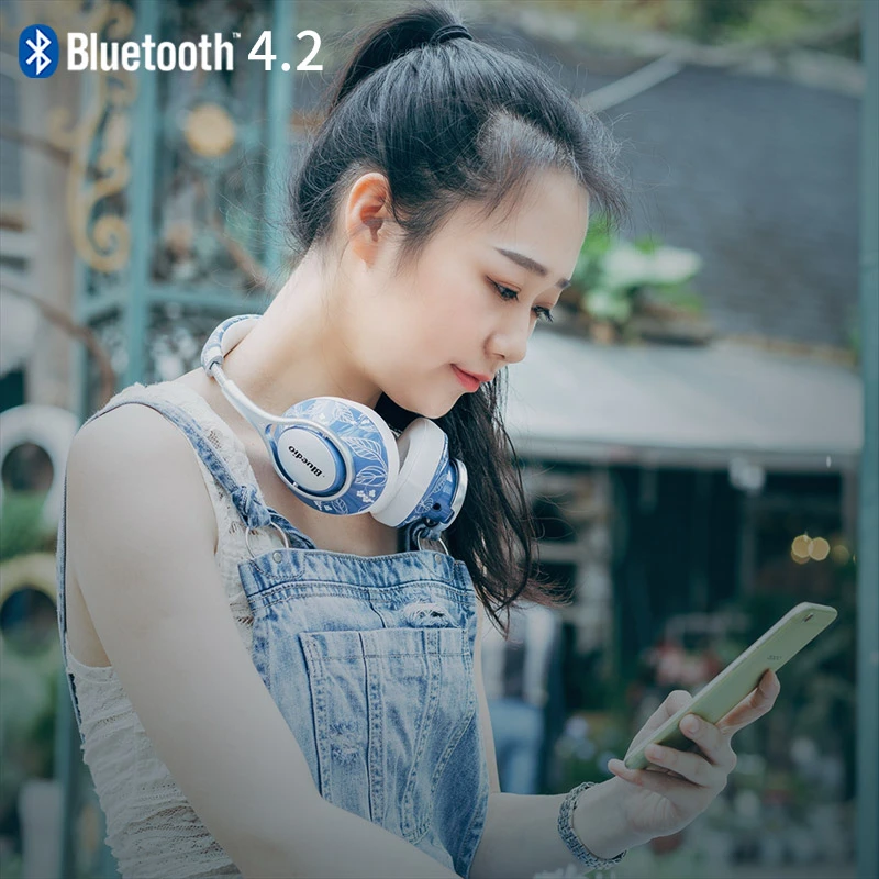 Bluedio A2 Bluetooth наушники/гарнитура модные беспроводные наушники для телефонов и музыки