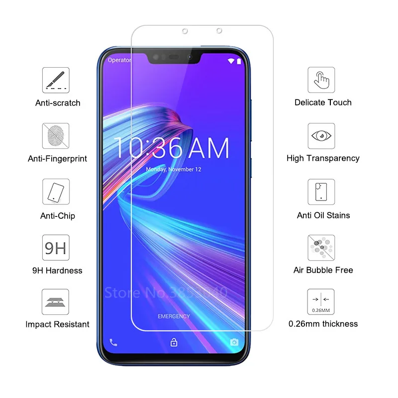 Закаленное стекло для Asus Zenfone Max M2 ZB633KL Защитное экрана 2.5D 9H закаленное | Мобильные