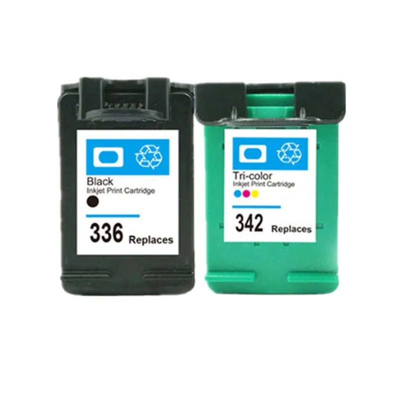 Восстановленный чернильный картридж C9362EE C8766EE для HP 336 342 Deskjet 5440 5420 PSC 1500 1510 2575 C3180