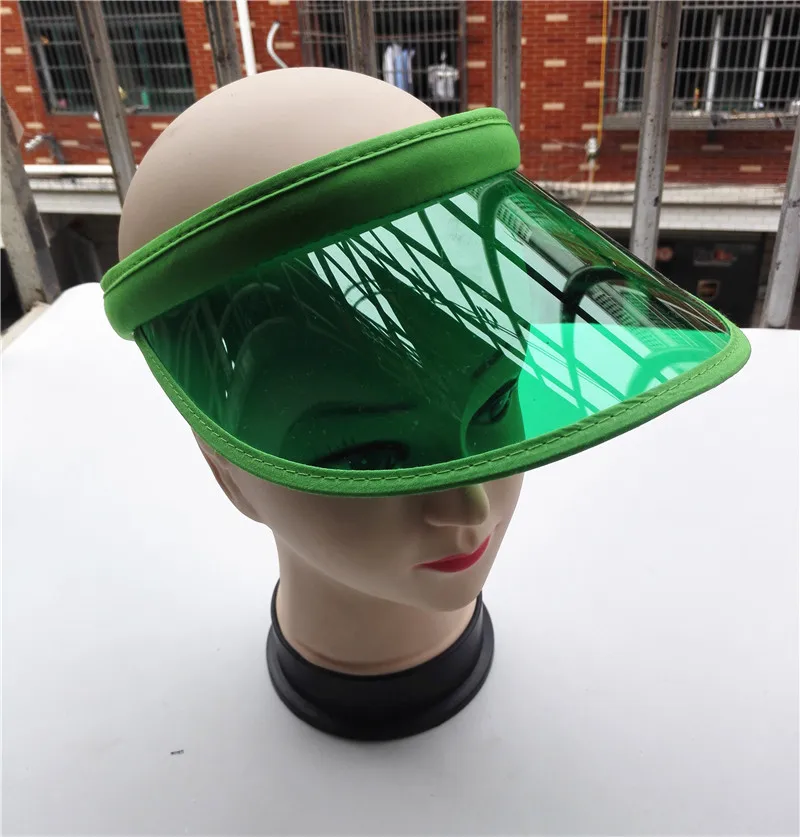 Оптовая продажа 4 шт./лот ветрозащитные ПВХ шляпы пластиковые солнцезащитные