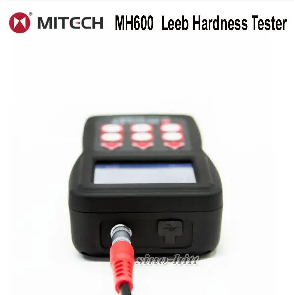 MH600 Профессиональный цифровой портативный тестер твердости Leeb NDT|Прибор для