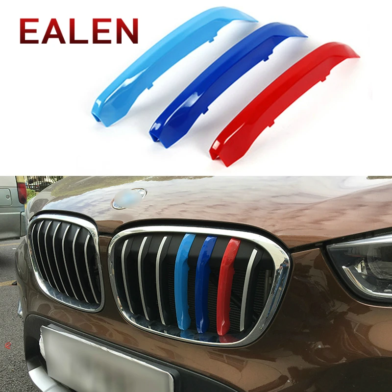 Автомобильный Стайлинг наклейки на переднюю решетку радиатора для BMW X5 E53 E70 F15 G05 X6