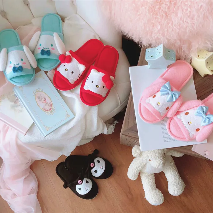 Аниме Tsum Микки Минни зимние домашние тапочки коллекция кукол игрушки мягкие