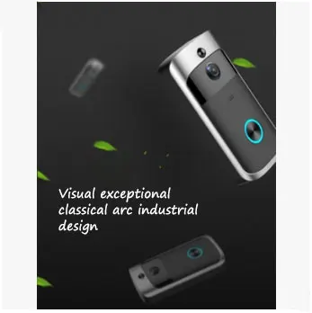 HD 720P Wi Fi визуальный дверные звонки беспроводной звонок с телефонной связью