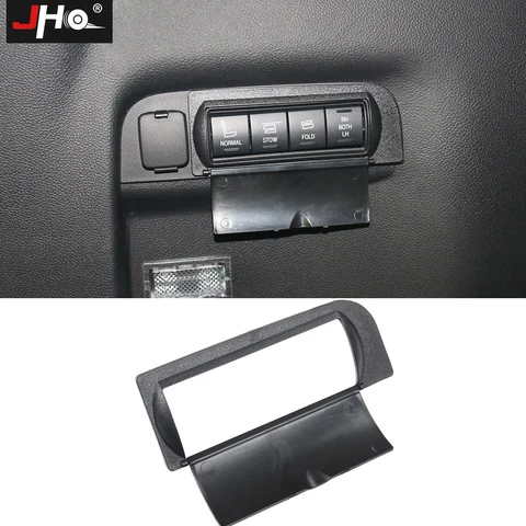 Защитная крышка из АБС-пластика JHO для кнопки заднего багажника Ford Explorer 2011-2019, 2012, 2013, 2014, 2015, 2016, 2017, 18, автомобильные аксессуары