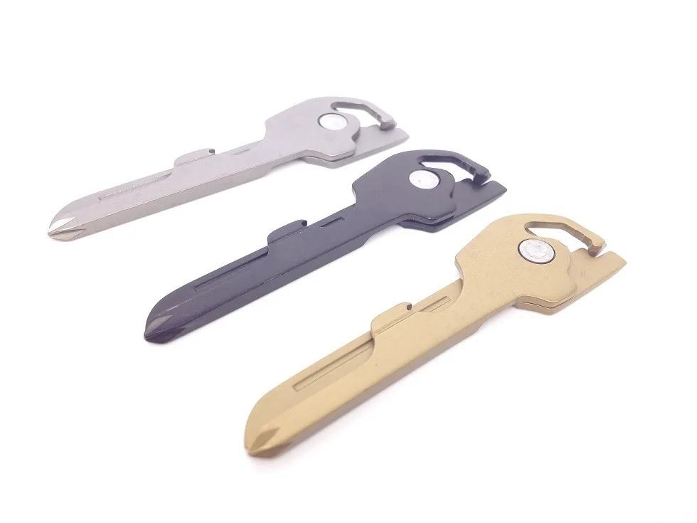 1 шт. Швейцарский 6 в 1 Tech полезный многофункциональный нож Utili-Key брелок Подвеска отвертка-открывашка Кемпинг уличный инструмент EDC