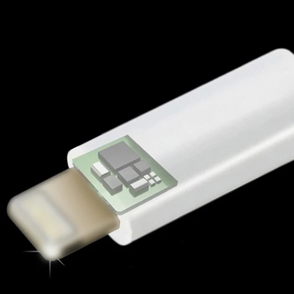 Сетевой Кабель адаптер для Lightning/RJ45 Ethernet LAN 100 Мбит/с компактный проводной