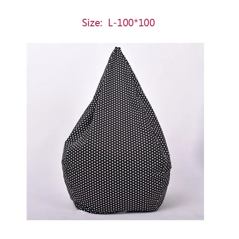 L-100X100CM Специальная, Кресло-мешок, чехол для дивана, без наполнителя, шезлонги, ленивый чехол для дивана, для гостиничной спальни - Цвет: L-100X100CM