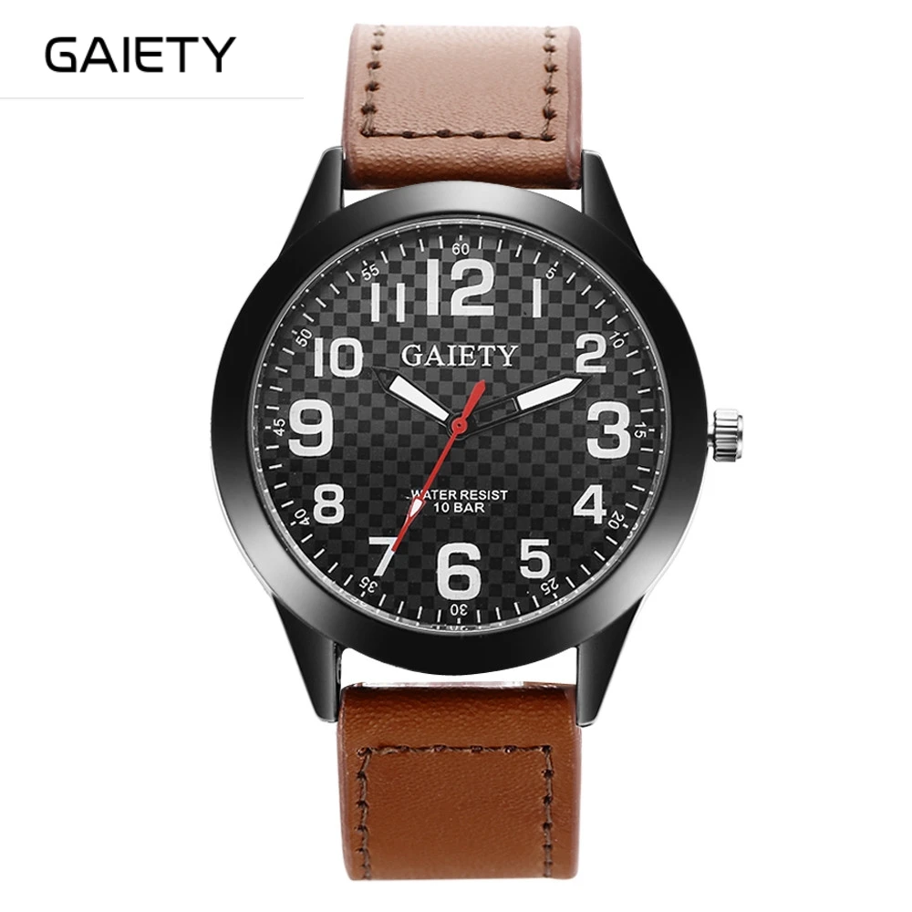 Reloj Супер Высокое Качество Ретро дизайн круглые Роскошные мужские часы из