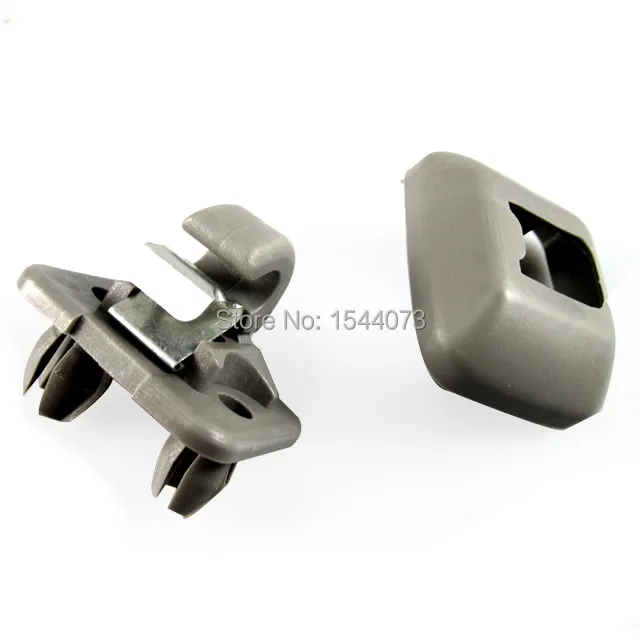 2 шт. серые зажимы для солнцезащитного козырька крючки вешалка кронштейна 8U0 857 562 8U0857562 Audi A1 A4 A3 A5 Q3 Q5 TT|8u0 562|sun