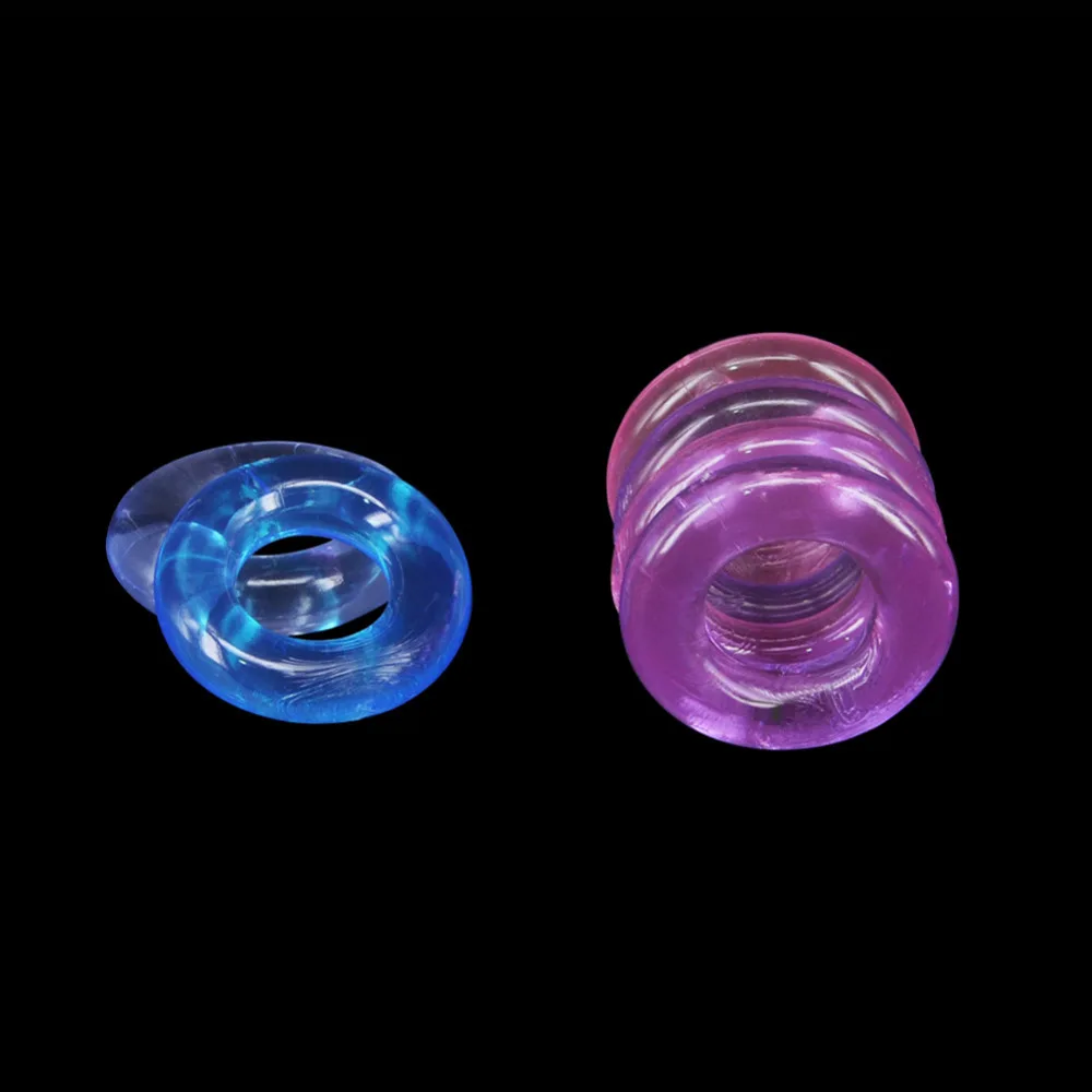 6 шт. кольца на пенис вибратор секс игрушки для мужчин вибрирующий кольцо