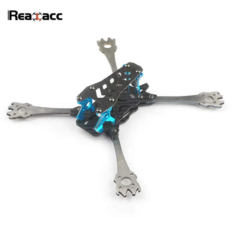 Realacc Real6 210 мм Колесная база 3 Arm титановый сплав углеродное волокно 5 дюймов рамка