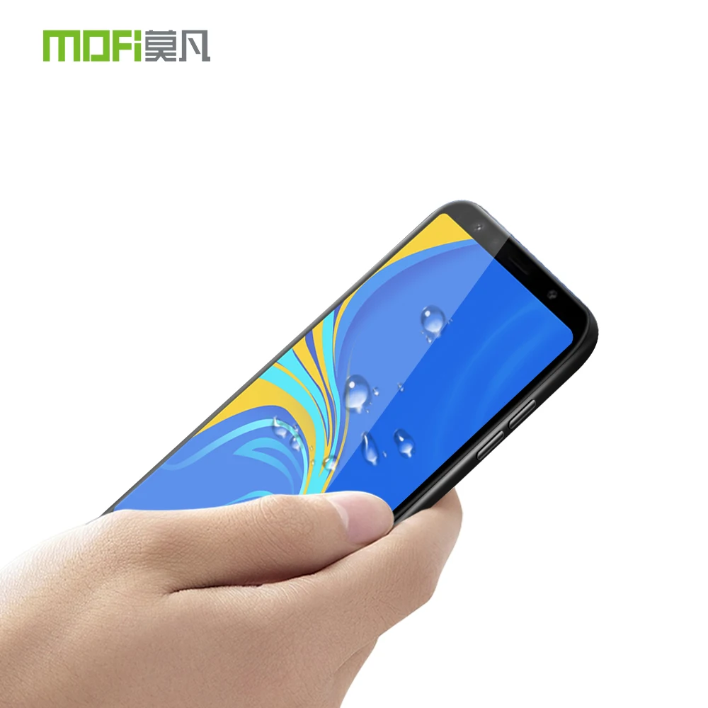 Для Samsung Galaxy A7 2018 стекло закаленное 3D полное покрытие Защита экрана для A750 MOFi