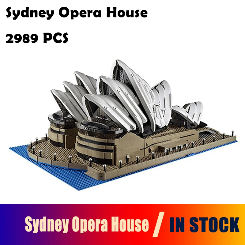 Модель Конструкторы игрушечные лошадки 2989 шт. 17003 Сиднейский оперный театр