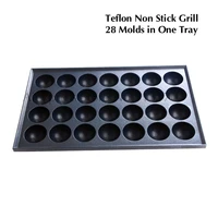 takoyaki grill tray octopus ball maker spare part meatballs baker plate ball diameter 40mm