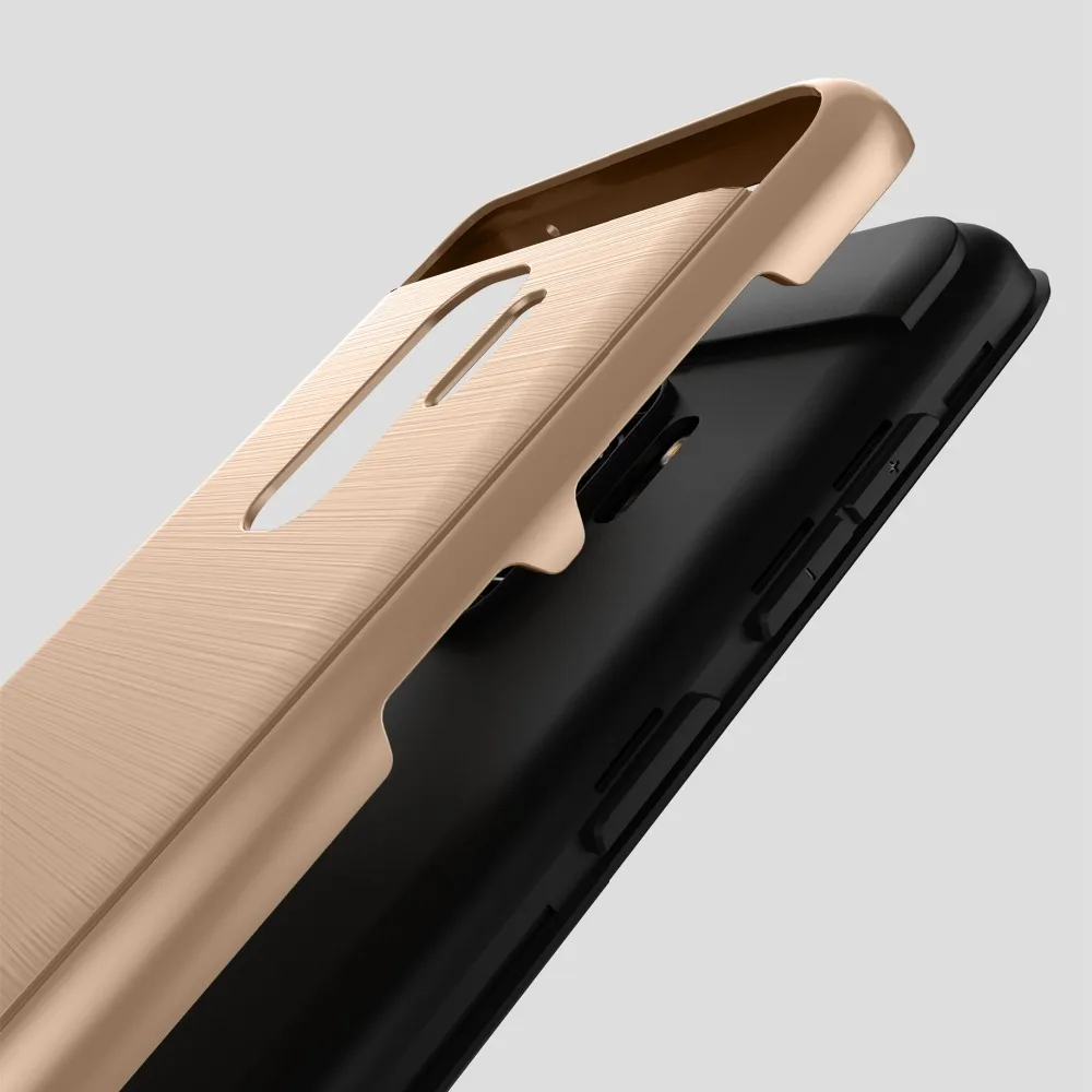 TPU+PC High Quality Carbon Fiber Phone Case For Samsung Galaxy A8 2018 A8plus2018 shockproof full Cover Hard Plastic Fitted |