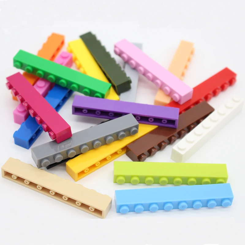 Бесплатная доставка строительные блоки кирпич 1x8 (3h) 3008 Moc сделай сам