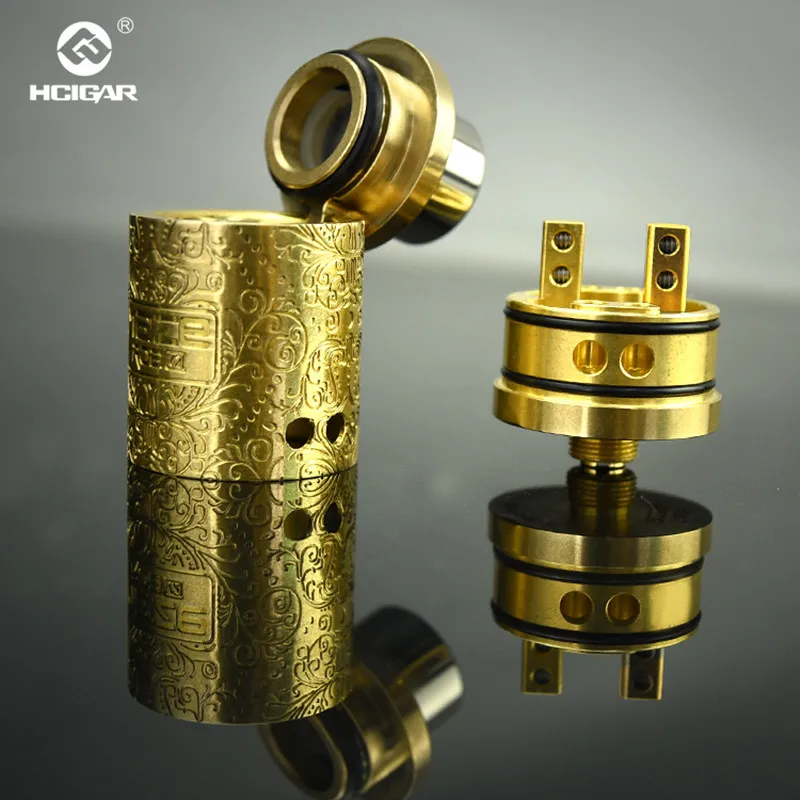 Атомайзер HCigar Maze V2 RDA в стиле Кеннеди регулируемая палуба Восстановленный