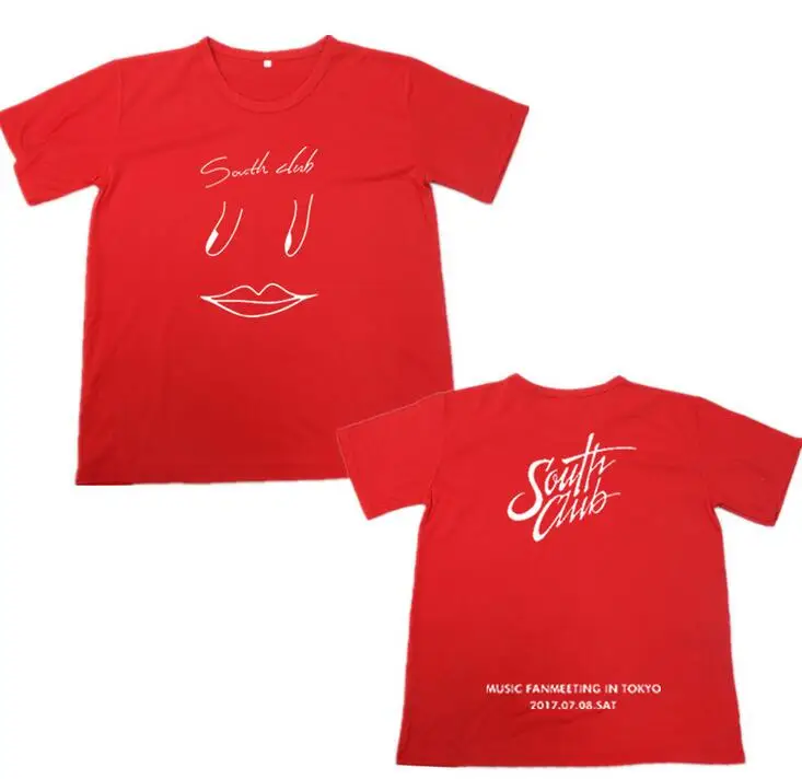 Футболка с круглым вырезом и коротким рукавом принтом | Женская одежда