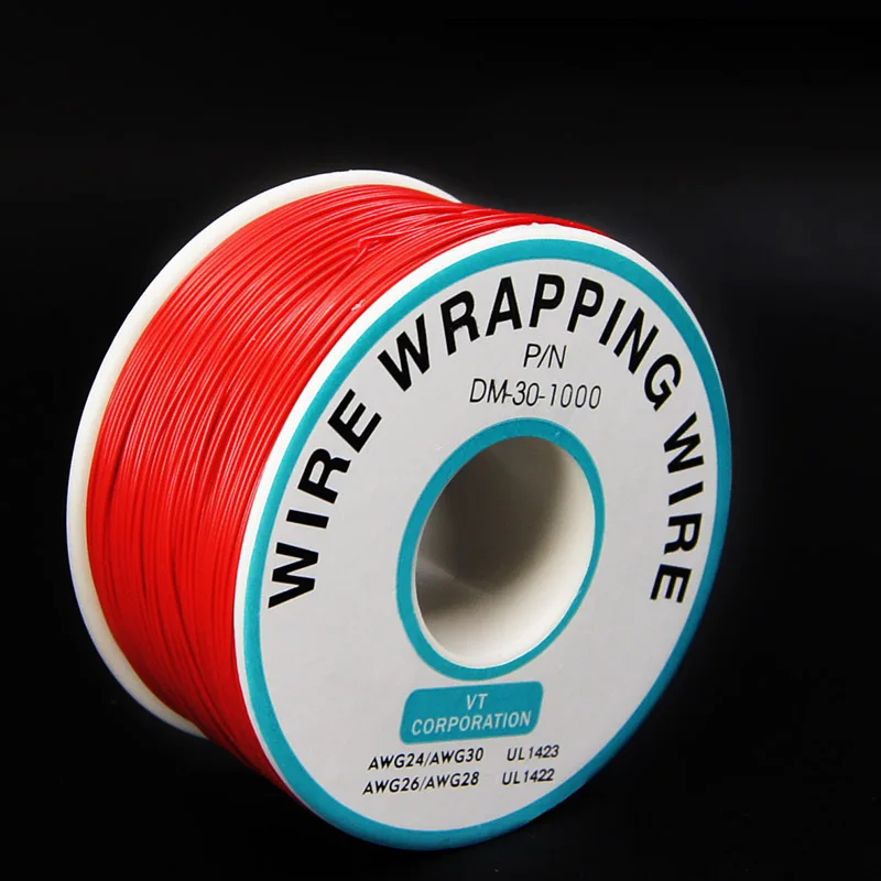 30AWG PCB Летающий Джемпер провода OK линии для печатной платы электронный сварочный инструмент с одной медь проводник