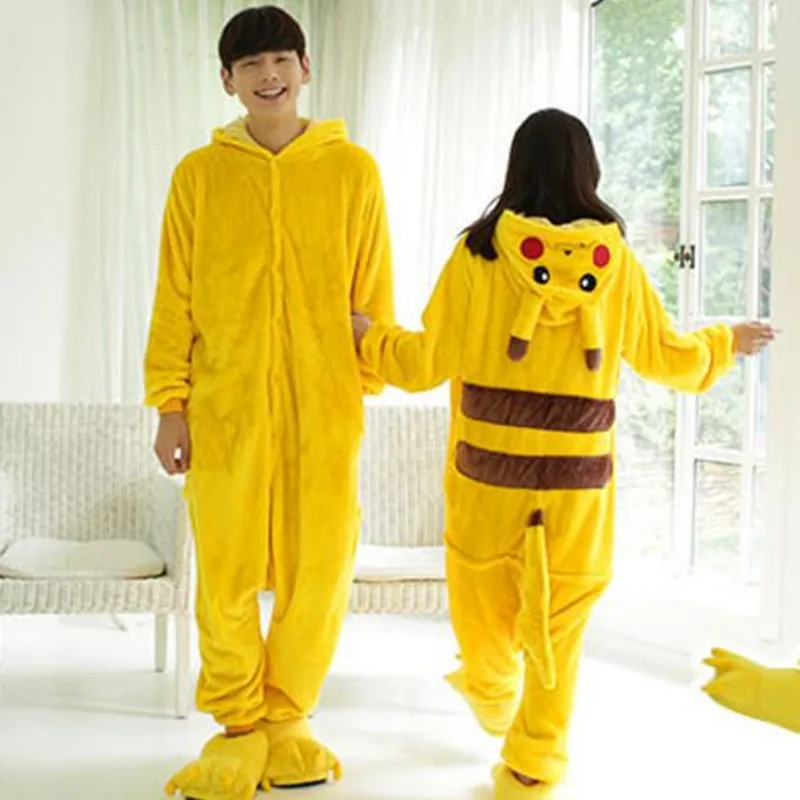 Унисекс Пижама для взрослых одежда сна Пикачу женщин Хэллоуин Onesie костюм| |