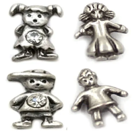 40 шт./лот DIY ювелирные изделия Модные сплав маленькие мальчики и девочки