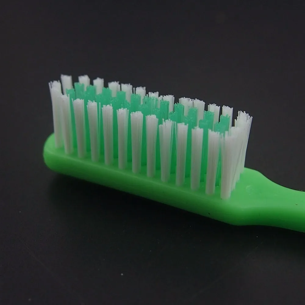 12 шт./компл. Бесплатная доставка бриллиантовая зубная щетка для путешествий и