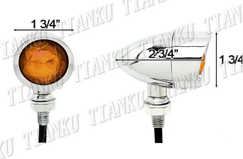 Хромированный металлический поворотник для Yamaha VStar 400 650 1100 1300 Virago Xv 250 535 750 Road Star