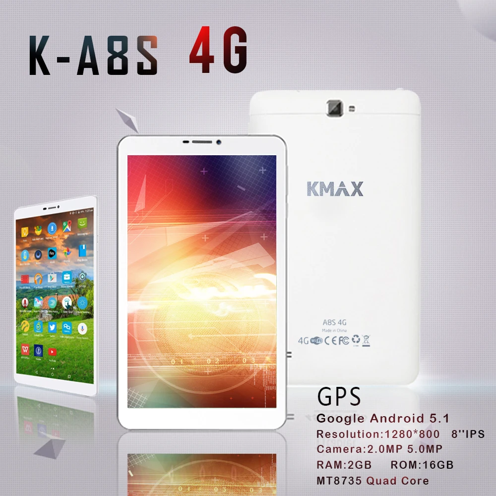 KMAX 8 дюймов планшетный ПК Android 5 1 Интернет 4 ядра г Телефонный звонок Планшеты PC 2 ГБ