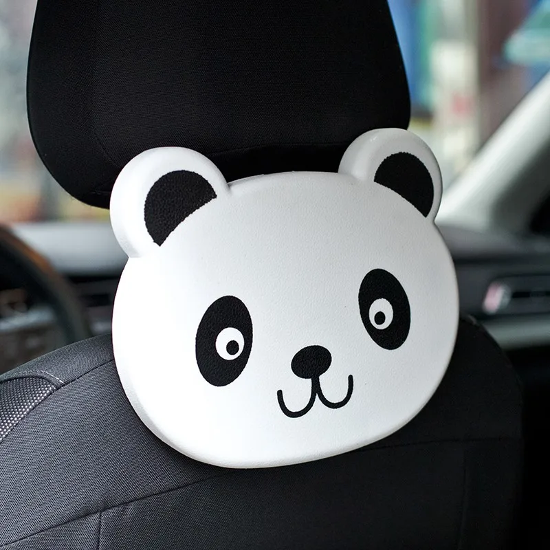 

1 Piece Cute Cartoon Animal Shaped Car Back Seat Folding Table Drinks Food Cup Holder Car Multi-functional Tray