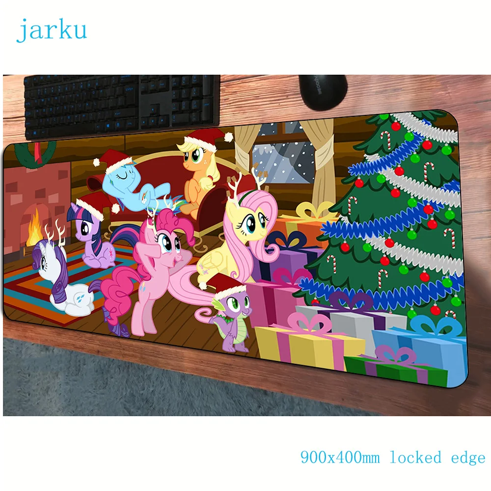 Коврик для мыши my little pony locked edge pad to mouse notbook компьютерный коврик Аниме игровой