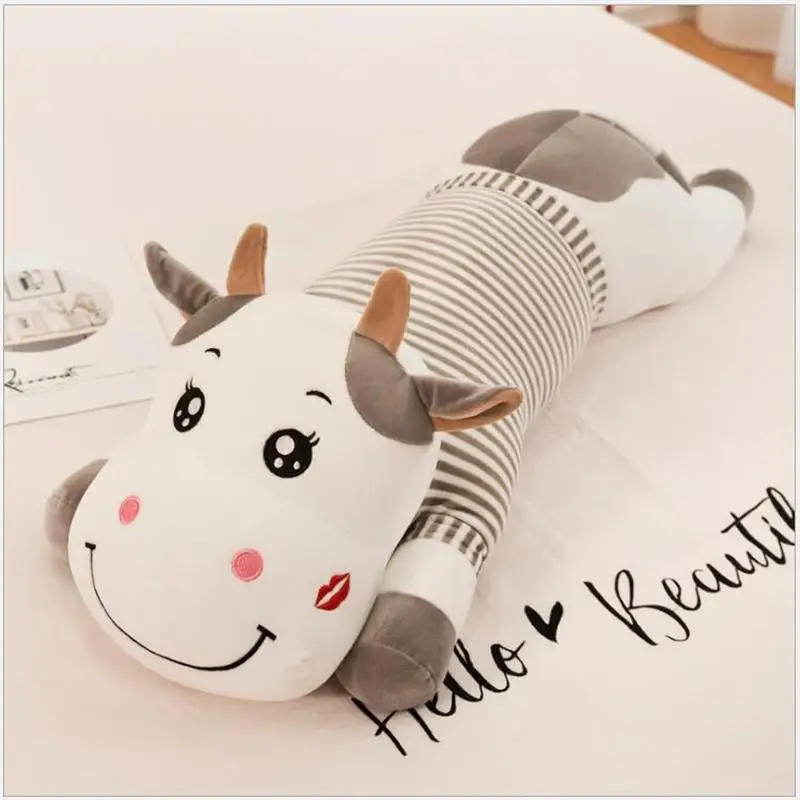Kawaii Мультфильм молочная корова плюшевые игрушки мягкие животные куклы мягкая