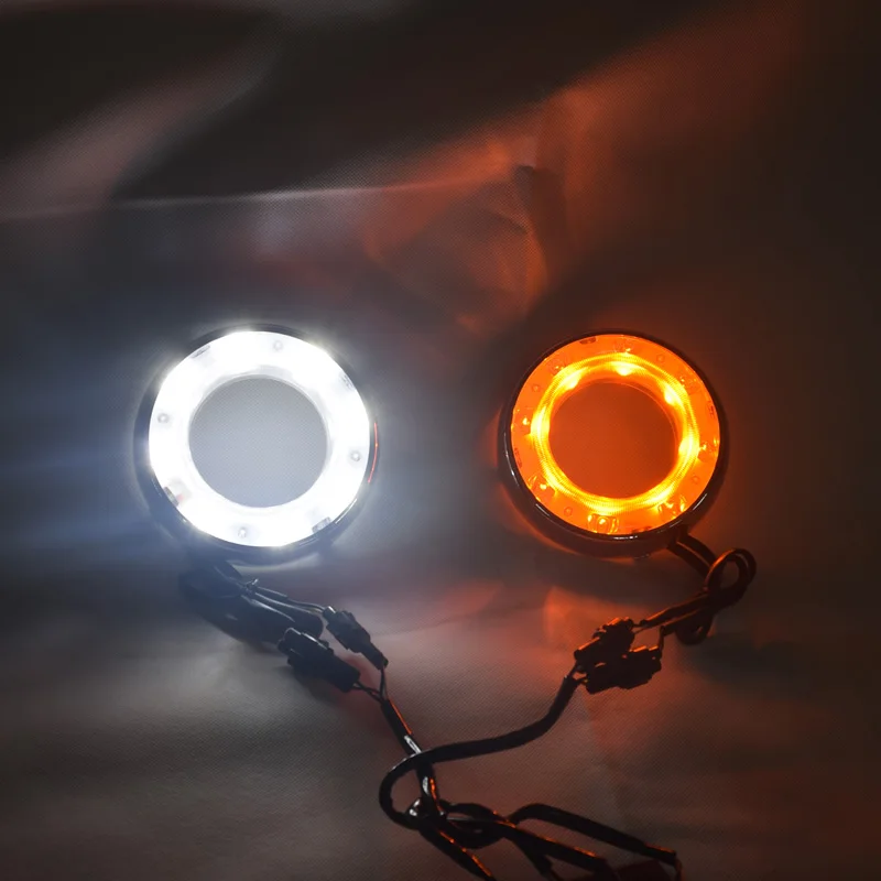 

QINYI Daytime Running Lights for Toyota RAV4 LED DRL 2012-2013 RAV4 LED Fog Light Front Lamp Automobile Accessories