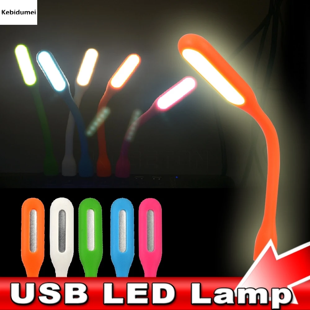 Портативная гибкая USB лампа 1 2 Вт складная|led usb light|usb lightusb lamp |