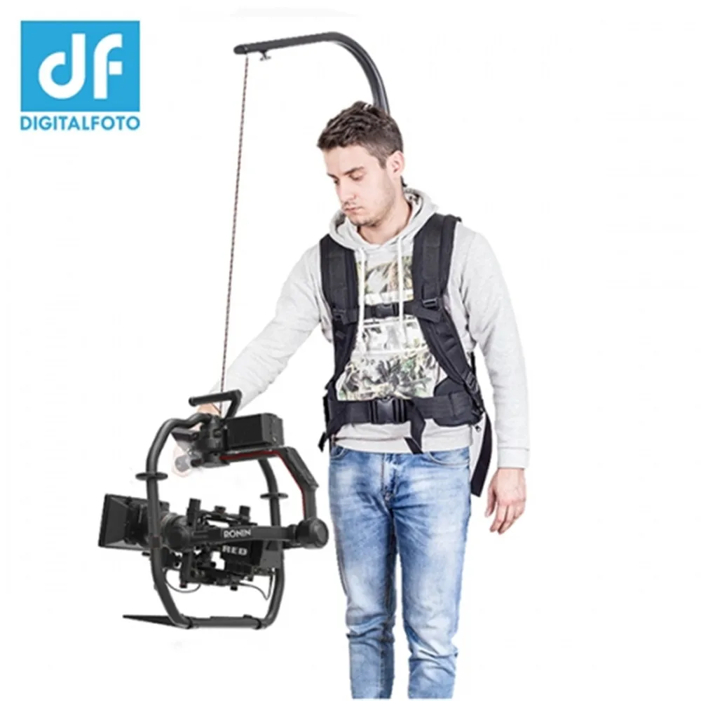 Как EASYRIG видео Serene камера Поддержка жилет для DSLR DJI Ronin 2 крана 2/3 weewell LAB MOZA Air X 3 оси