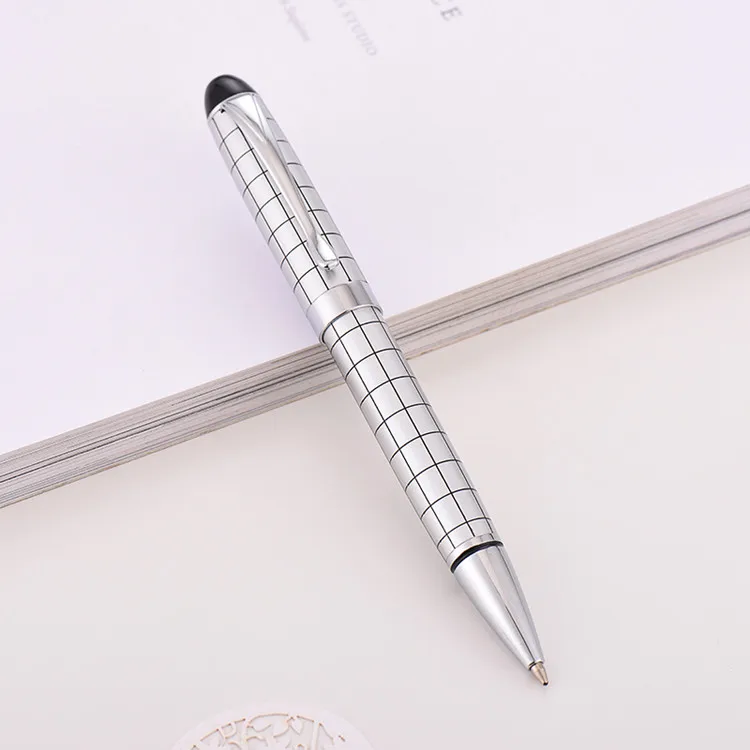 shadingyuanzhubi Baoer 415 креативная Вращающаяся ручка, высокое качество, Подарочная шариковая ручка, подпись в офисе, металлическая шариковая ручка для письма, гладкий стиль, роскошная - Цвет: shadingyuanzhubi