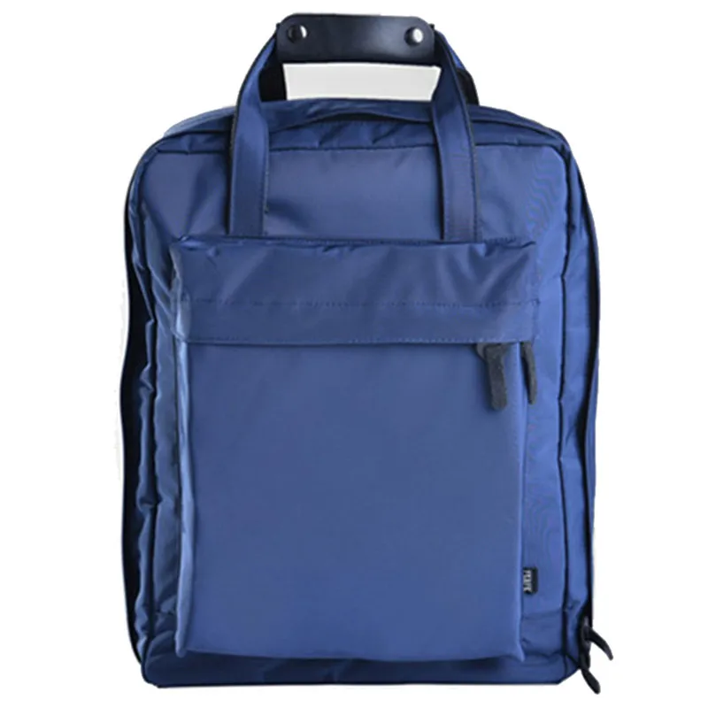 navy blue Модные повседневные женские рюкзаки большой емкости, школьная сумка высокого качества для мальчиков и девочек, короткий рюкзак для путешествий, рюкзак Mochila - Цвет: navy blue