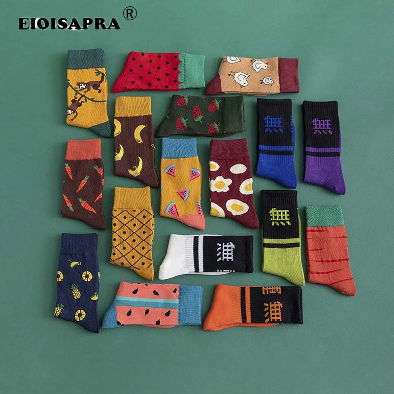 Носки хлопчатобумажные в стиле хип хоп для мужчин и женщин|Носки| |