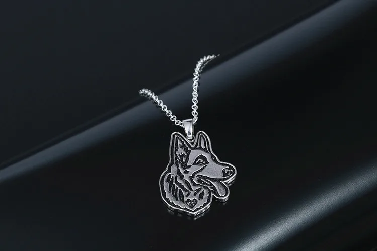 

Women Pendant Necklace German Shepherd Jewelry Pendant and Necklace Great for All The Dog Puppy For Girl Gift