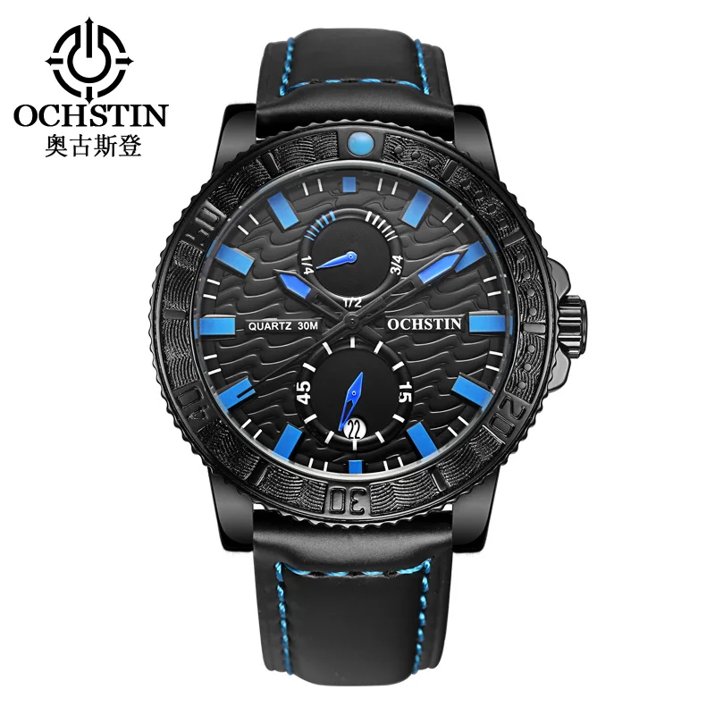 Relogio Masculino OCHSTIN Роскошные Брендовые Часы мужские Хронограф военные Hodinky Кварцевые