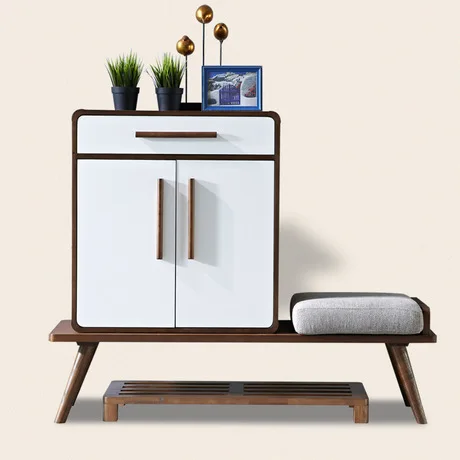 Обувные шкафы стойка для обуви домашняя мебель обувь из твердой древесины