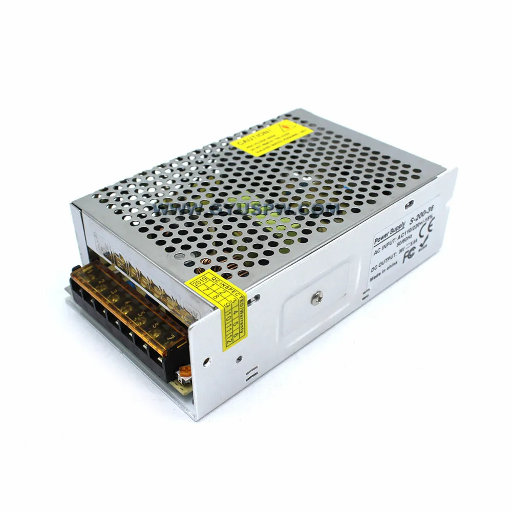 Питание DC36V 5.6A 200 Вт Светодиодный драйвер Трансформатор 110 В 220 переменного тока до