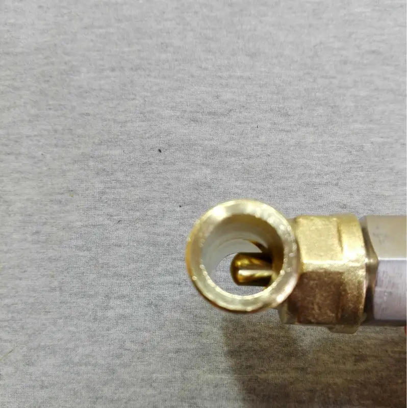 T-USA015 латунь Tee Thermowell иммерсионный рукав карман из нержавеющей стали 304 BSP 1/2 &quotдля