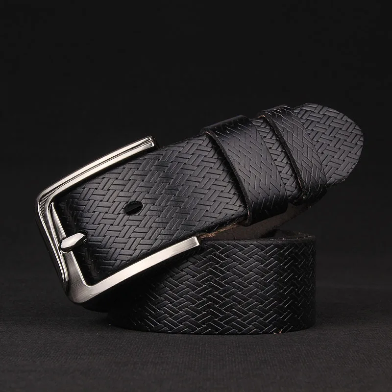 Men's leather fashion leisure men's belt free shipping luxury brand jeans waist and durable | Аксессуары для одежды