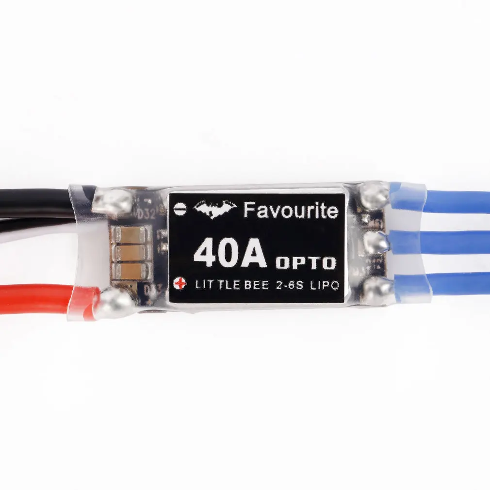 Little Bee 40A 2-6 S LiPoly Violent OPTO ESC Электрический контроль скорости (No BEC) | Игрушки и хобби