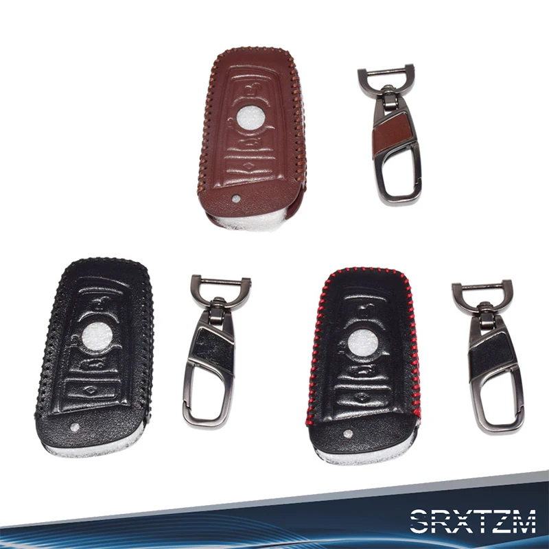 SRXTZM для BMW 5 ключ чехол ключей из натуральной кожи GT F07 F10 F11 520 525 520I 530D E34 E60 E70 2 кнопки