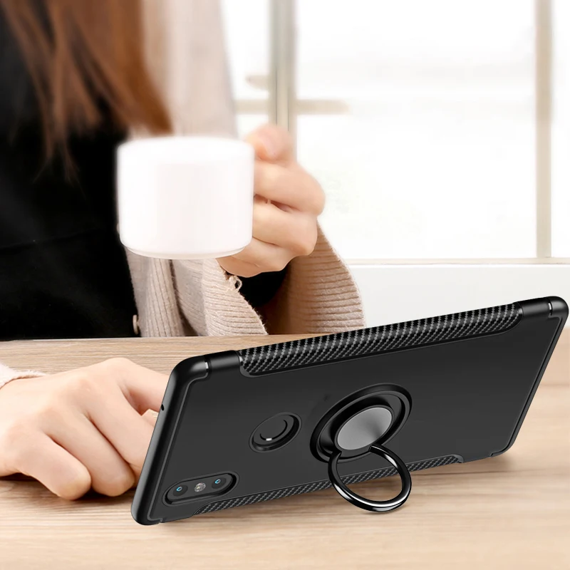 Чехол Alxun для Xiaomi MI 8 чехол MI8 se роскошный ударопрочный автомобильный держатель