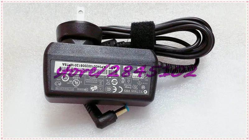 19V 2.15A 5.5x1.7mm AC Power Adapter Charger for ACER Aspire one W10-040N1A A150 W500 S5 D255 D260 D257 D271 | Компьютеры и офис