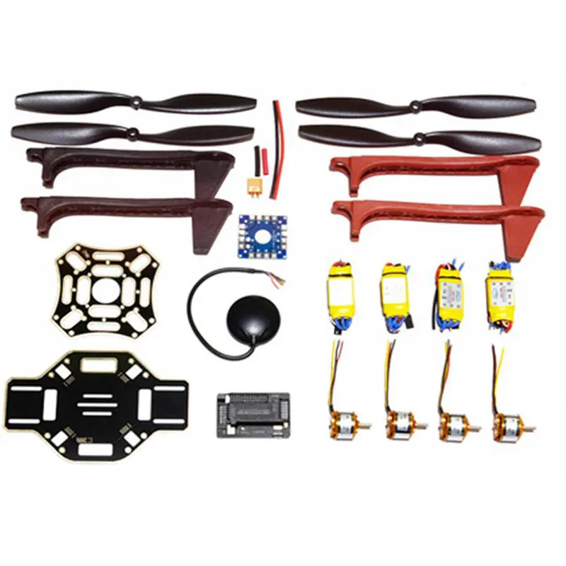 Квадрокоптер Frame F450 рама комплект A P m2 6 и 6M GPS 2212 1000KV HP 30A 1045 prop ~ fpv drone Kit F4P01 | Игрушки