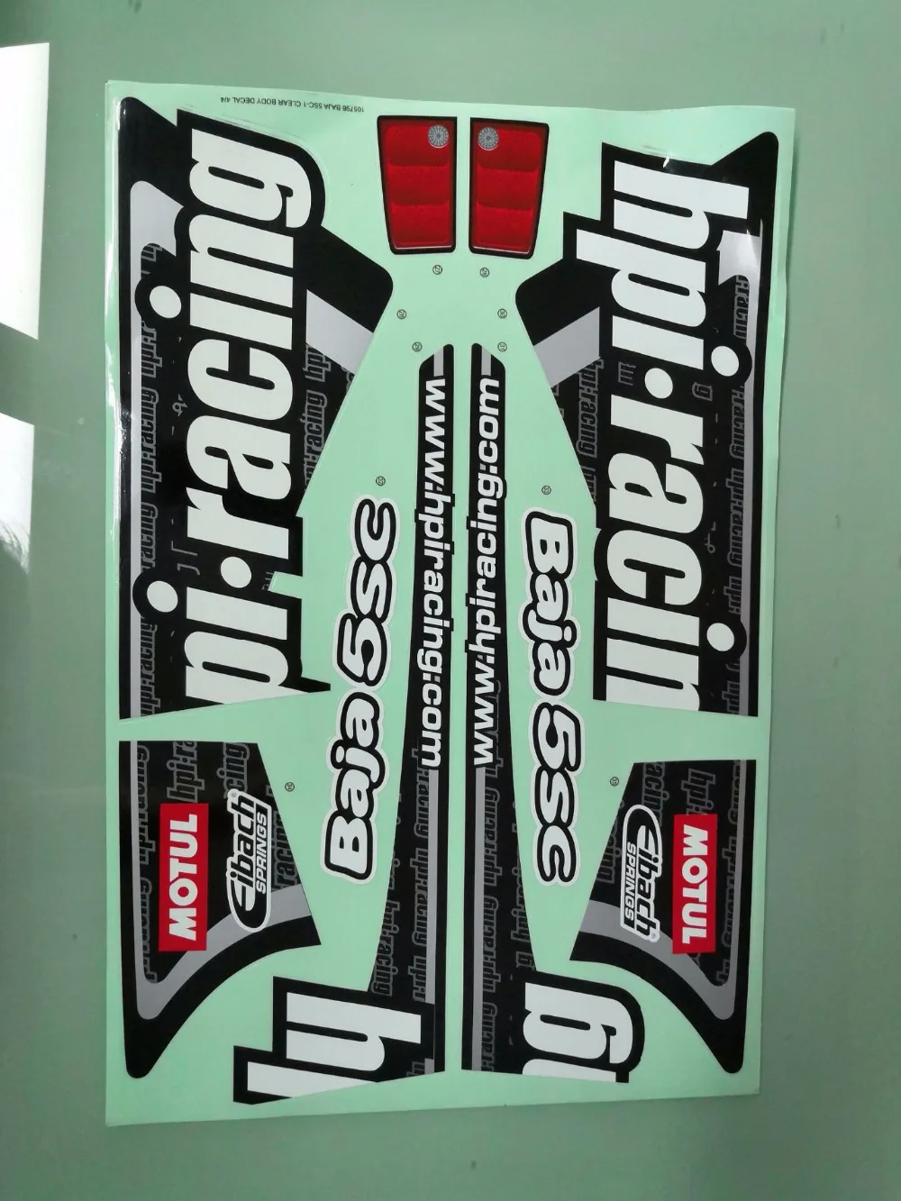 Гоночный газовый грузовик HPI/багги 5B 5T 5SC ROVAN KINGMOTOR 1/5 Переводные картинки для